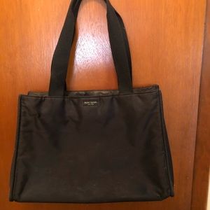 Kate spade black nylon bag
